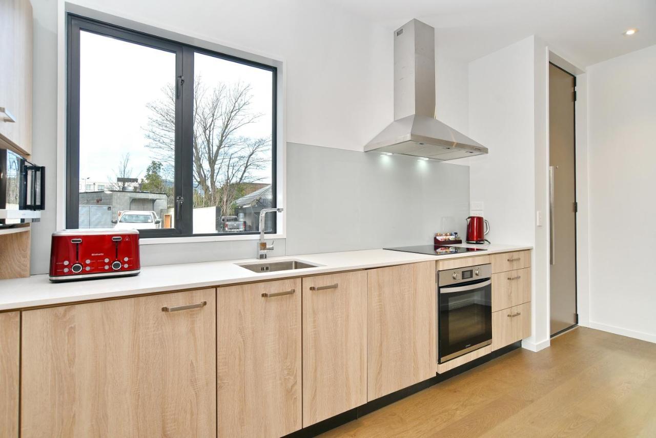 Salisbury Style - Modern City Apartment - Christchurch Holiday Homes 외부 사진
